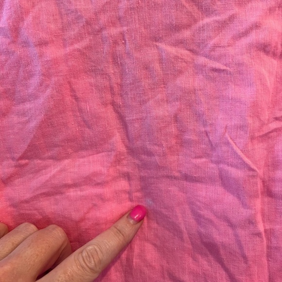 Lilly Pulitzer Sea View Linen Button Down Top - Picture 8 of 15